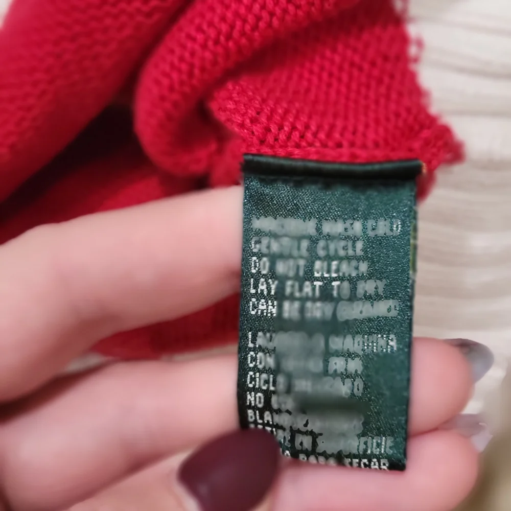 Ralph Lauren Bold Red and White Striped Sweater - Picture 5 of 7